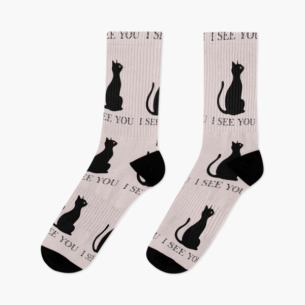 Item preview, I See You – Yellow Eye Cat designed and sold by SteadyRolling.