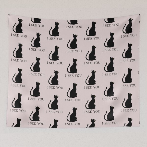 Item preview, I See You – Yellow Eye Cat designed and sold by SteadyRolling.
