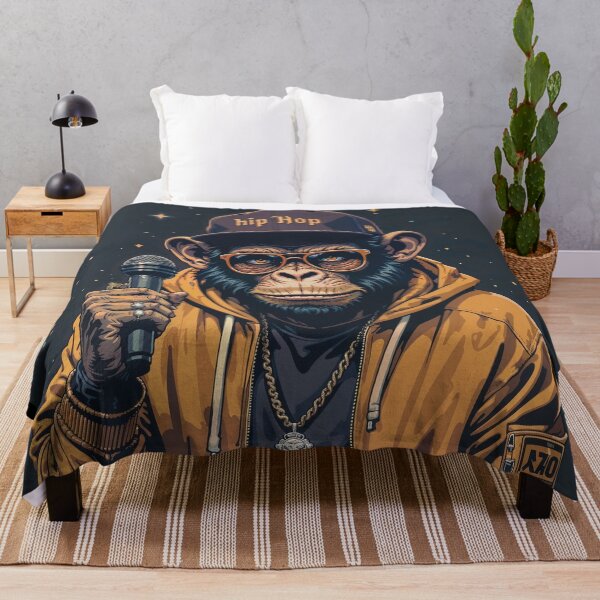 Item preview, Hip Hop Monkey designed and sold by Ranzou-Art.