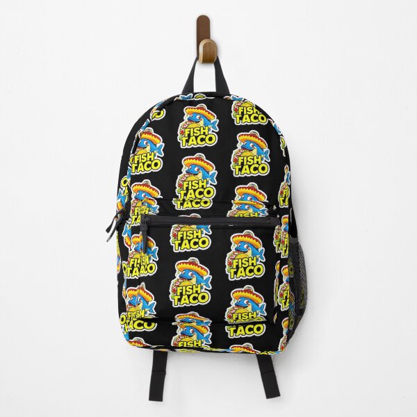 Item preview, Fish Taco Sticker Design designed and sold by SteezeeStore.