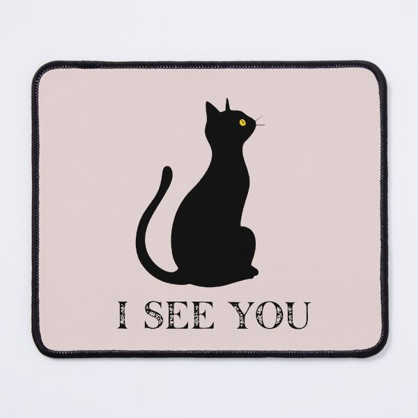 Item preview, I See You – Yellow Eye Cat designed and sold by SteadyRolling.