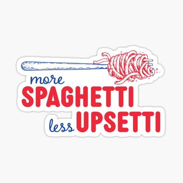 Item preview, More Spaghetti Less Upsetti designed and sold by Mimi  + Kate.