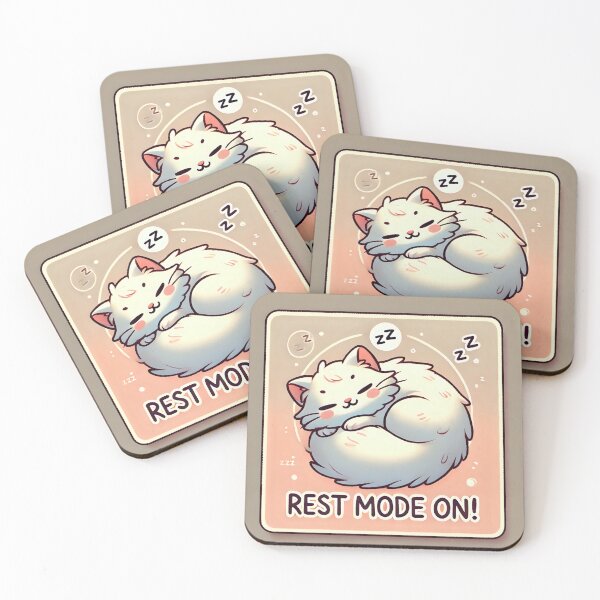 Item preview, Rest Mode – Sleeping Cat designed and sold by Uduppukadai.