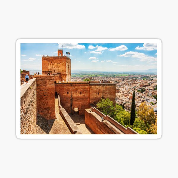 Item preview, Alhambra walls and tower designed and sold by Travelways.