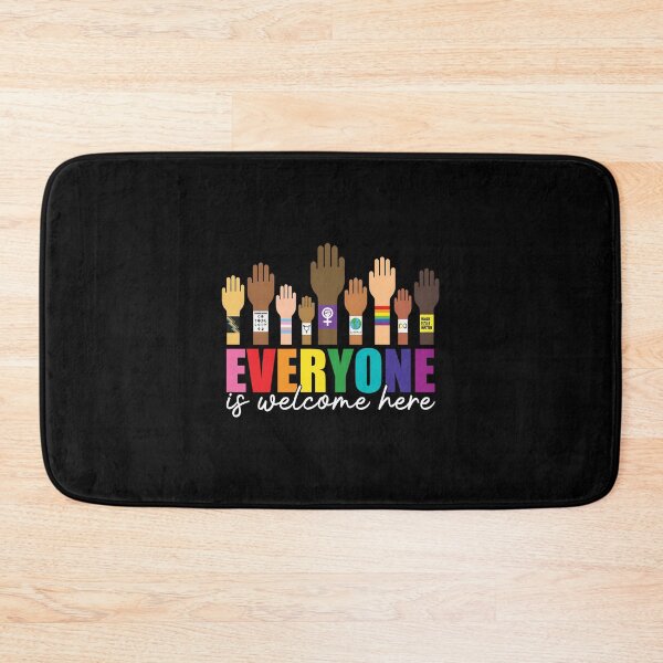 Item preview,  Everyone Is Welcome Here, Pride Gay designed and sold by vintagearttee.