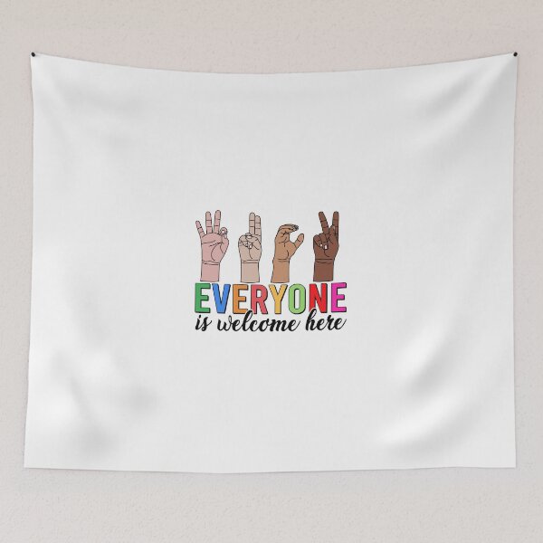 Artikelvorschau, Jeder ist hier willkommen, Menschenrechte, Pride Gay entworfen und verkauft von vintagearttee.