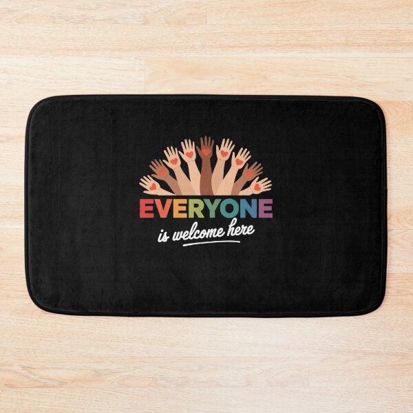 Item preview, Everyone Is Welcome Here, Pride Gay, Idaho Teacher designed and sold by vintagearttee.