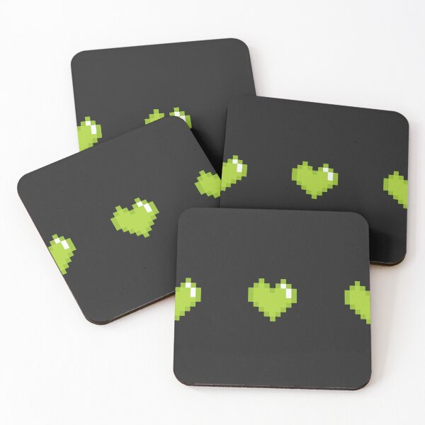 Item preview, Pixel Heart: Green Edition designed and sold by respawnthreads.