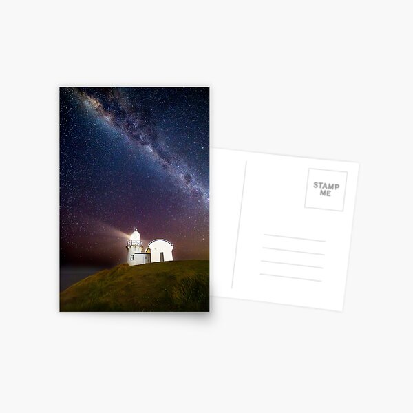 Item preview, Milky Way over lighthouse designed and sold by dags.