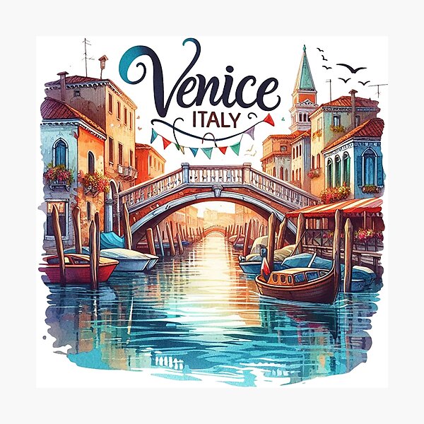 Item preview, Venice Italy designed and sold by clintang.