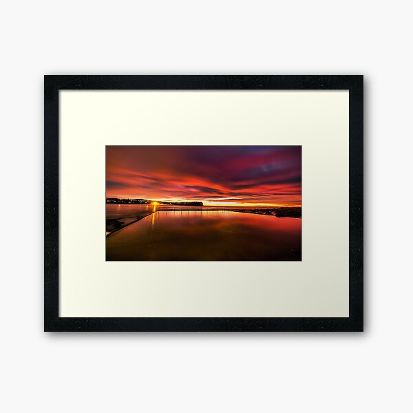 Item preview, Red Dawn seascape designed and sold by dags.