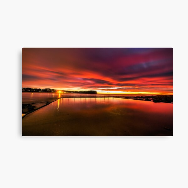 Item preview, Red Dawn seascape designed and sold by dags.