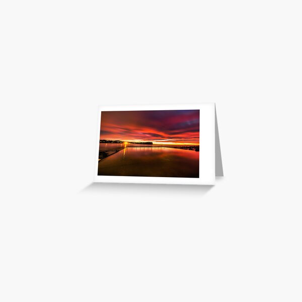 Item preview, Red Dawn seascape designed and sold by dags.