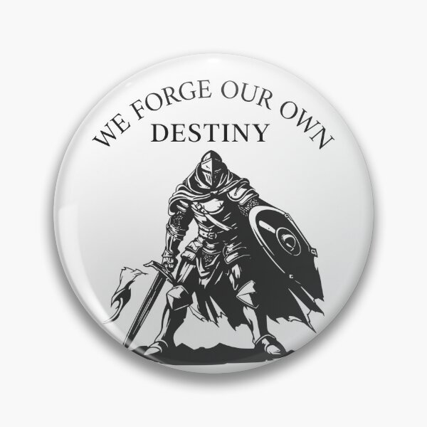 Item preview, We Forge Our Own Destiny – Warrior Mindset, No Limits, No Excuses designed and sold by Superiors-s.