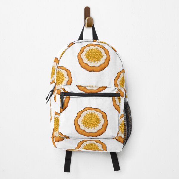 Item preview, Cheesy Garlic Langos – Hungarian Street Food Art designed and sold by PranaLume.