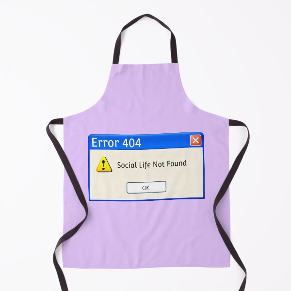 Item preview, Error 404 - Social Life Not Found designed and sold by TSQ.