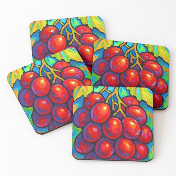 Item preview, Vibrant Red Grapes designed and sold by ChrisButler.