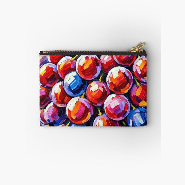 Item preview, Juicy Red Grapes Cluster in Vivid Artistic Vineyard designed and sold by ChrisButler.