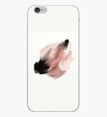 Swisher so sweet - an abstract painting in millennial pink and black iPhone Case