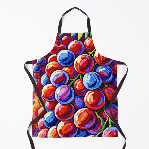 Item preview, Juicy Red Grapes Cluster with Vibrant Vineyard Colors designed and sold by ChrisButler.