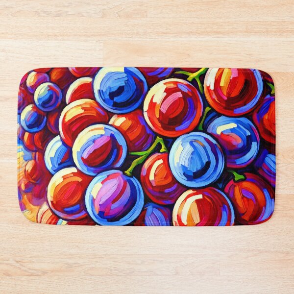 Item preview, Juicy Red Grapes Cluster with Vibrant Vineyard Colors designed and sold by ChrisButler.