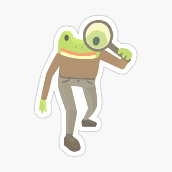 Item preview, frog detective designed and sold by qryptidqueen.