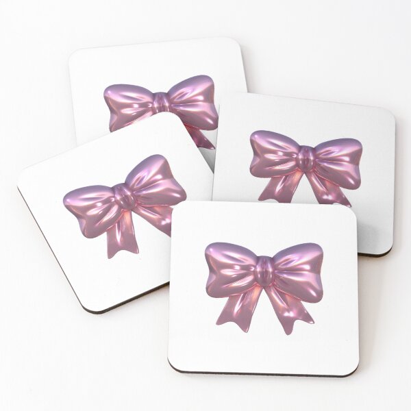 Item preview, pink holo bow designed and sold by magical.affirmations.