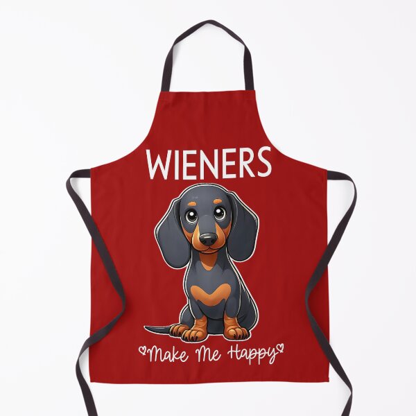 Item preview, Wieners Make Me Happy designed and sold by Urban Art Fitters.