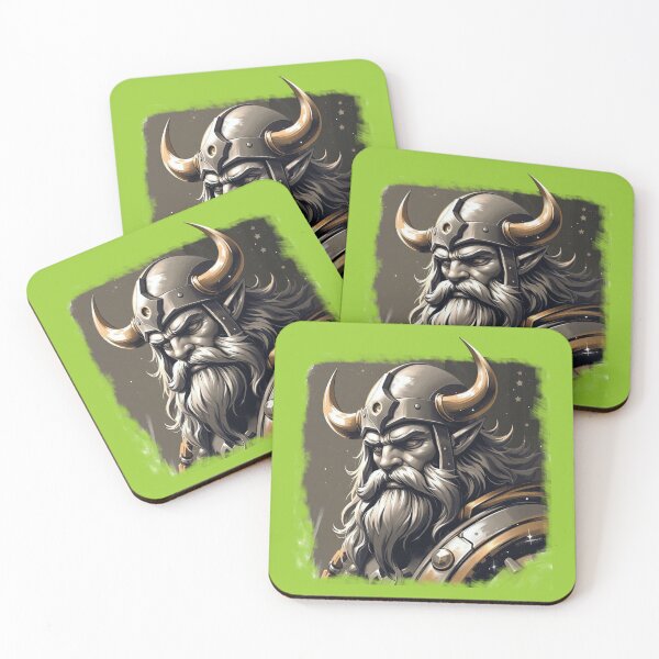 Item preview, MYTHOLOGICAL VIKING (#99CC33) designed and sold by Marlon Oseguera.
