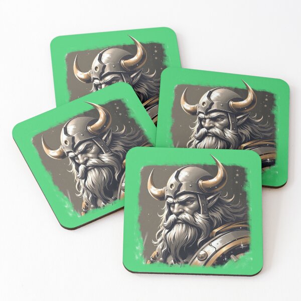 Item preview, MYTHOLOGICAL VIKING (#33CC66) designed and sold by Marlon Oseguera.