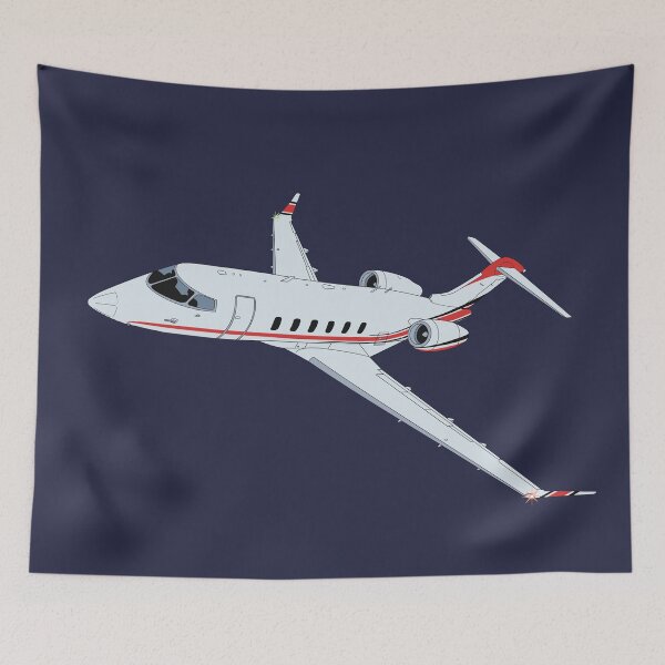 Item preview, Bombardier Challenger 350 Jet Drawing  designed and sold by skye-studio.