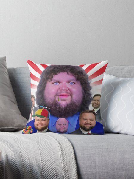 Item preview, JD Vance face meme  designed and sold by The-Homander.