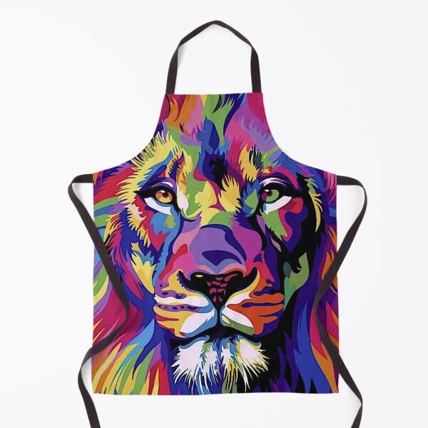 Item preview, Colorful Lion designed and sold by ViaARTfactory.