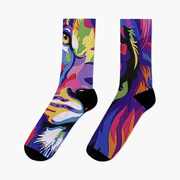 Item preview, Colorful Lion designed and sold by ViaARTfactory.