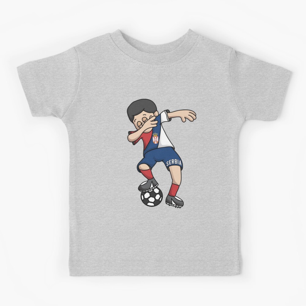 : Dabbing Soccer Boy Serbia Jersey Shirt - Serbian Football :  Clothing, Shoes & Jewelry