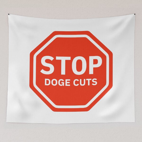 Item preview, Stop DOGE cuts  designed and sold by Rachel the Artist .