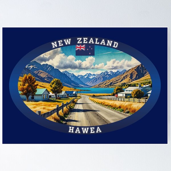 Item preview, Hawea New Zealand Travel designed and sold by Thistle-TShop.