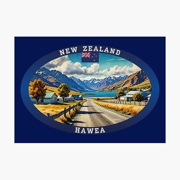 Item preview, Hawea New Zealand Travel designed and sold by Thistle-TShop.