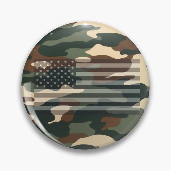 Item preview, Camouflage U.S. Flag Cam American Faded designed and sold by FroggyFly Designs.
