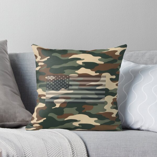 Item preview, Camouflage U.S. Flag Cam American Faded designed and sold by FroggyFly Designs.