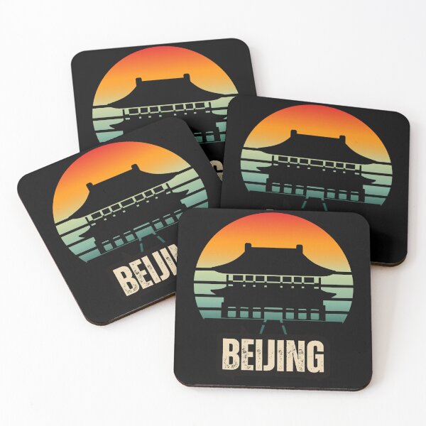 Item preview, Beijing Temple Silhouette at Sunset designed and sold by ZiaZZ.