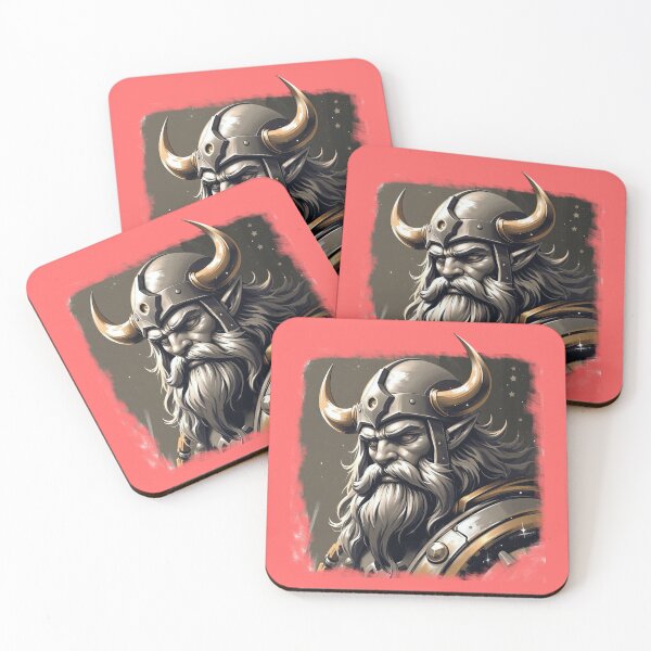 Item preview, MYTHOLOGICAL VIKING (#FF6666) designed and sold by Marlon Oseguera.