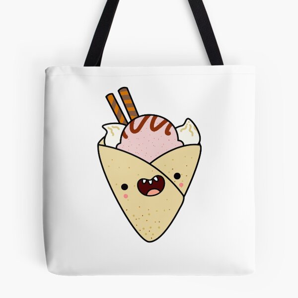 Item preview, Kawaii Strawberry Ice Cream Crepe designed and sold by kawaiilife.