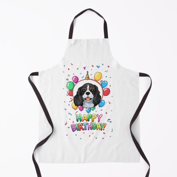 Item preview, Birthday Cavalier King Charles Spaniel - Tricolor - Happy Birthday! designed and sold by wotsthis.