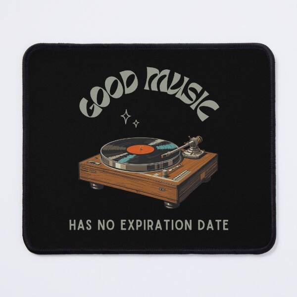 Item preview, Classic Turntable – Good Music Has No Expiration Date designed and sold by Dino-Lune.