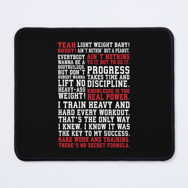 Item preview, Yeah Buddy, Light Weight Baby - Ronnie Bodybuilding Motivational designed and sold by chantastical.