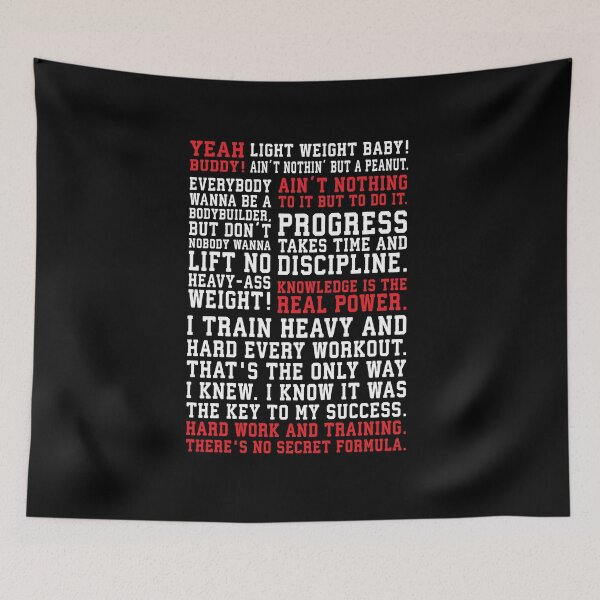 Item preview, Yeah Buddy, Light Weight Baby - Ronnie Bodybuilding Motivational designed and sold by chantastical.
