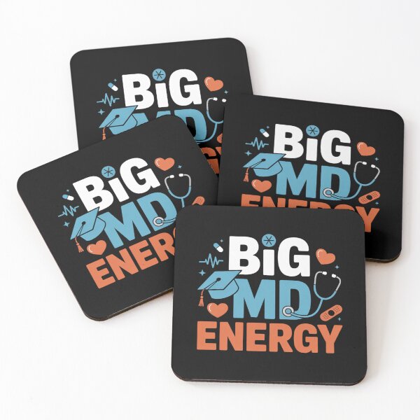 Item preview, Big MD Energy Funny Med School designed and sold by catthemedic.