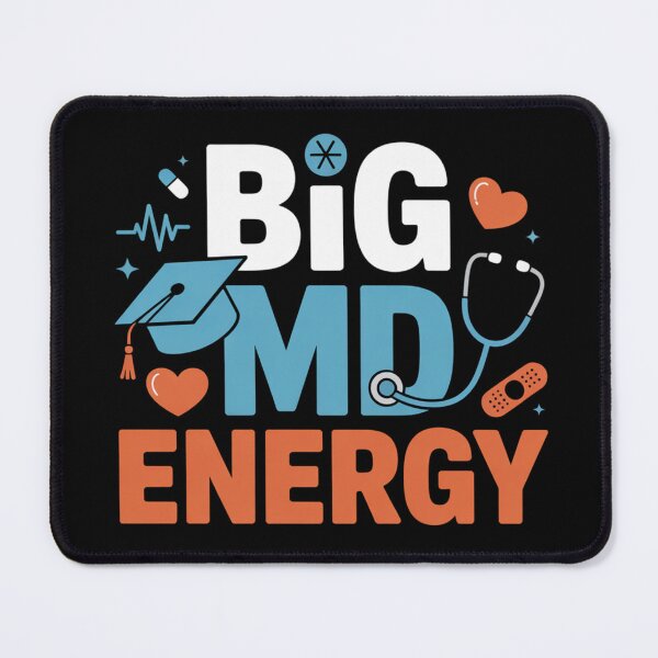 Item preview, Big MD Energy Funny Med School designed and sold by catthemedic.