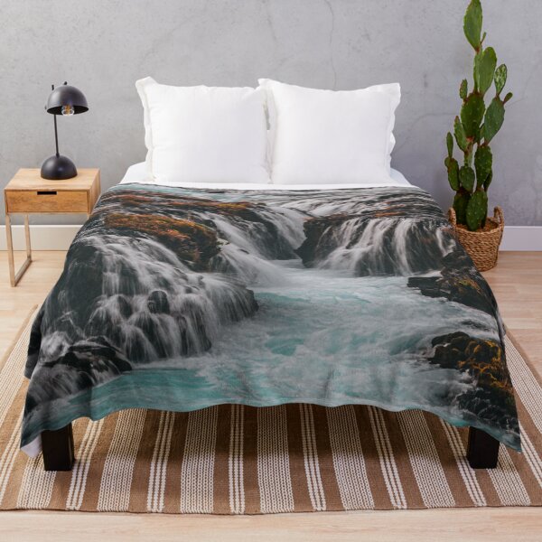 Item preview, Canyon - Brúarfoss - Waterfalls of Iceland designed and sold by Akquired Taste.